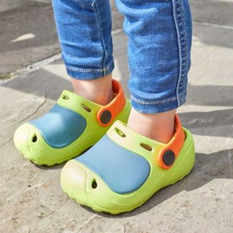 Junior Comfi Clog Size 6–7 – Lightweight EVA Garden and Outdoor Clogs with Heel Strap