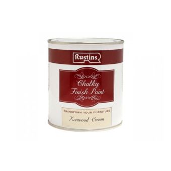 Rustins Chalky Finish Paint - Kenwood Cream 250ml