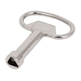 Meter Box Key Silver