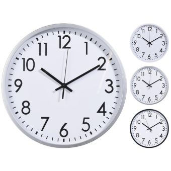 Large Wall Clock 30cm - Black