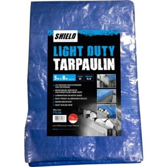 Shield Light Duty Tarpaulin 2m x 3m