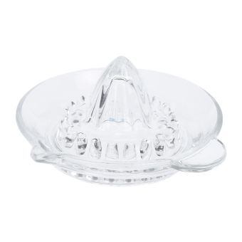 Clear Glass Lemon Squeezer