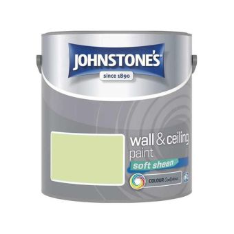 Johnstones Wall & Ceiling Soft Sheen Paint - Lime Crush 2.5L