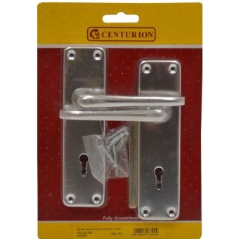 Lincoln Aluminium Lever Lock Handle - 152mm x 40mm