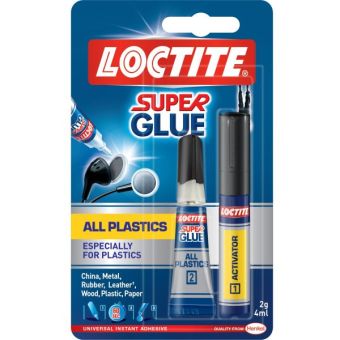 Loctite All Plastics Super Glue 2G