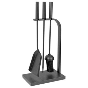 Manor Trio Companion Set - Black