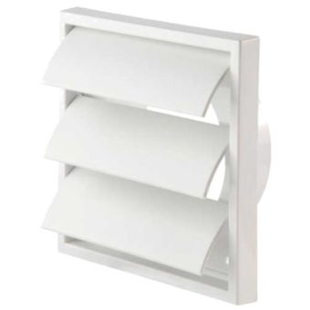 Manrose 4inch Exterior White Gravity
