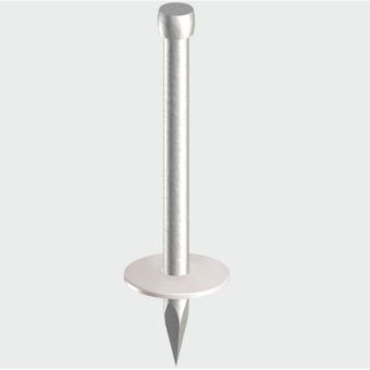 Timco 3.7mm x 75mm Washered Masonry Nails - Box of 50