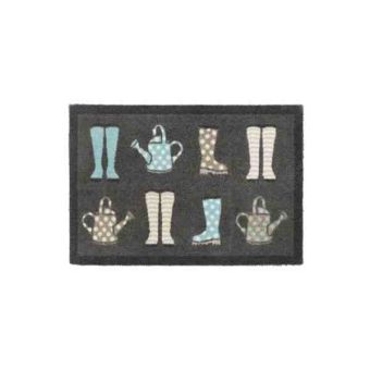 Nylon Mat Wellies Design 50 cm x 75 cm