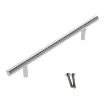 Matt Stainless Steel Handle 128mm