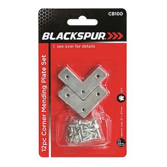 Corner Mending Plate Set - 12 pieces