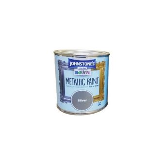 Johnstones Revive Metallic Paint - Silver 375ml