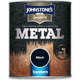 Johnstone's Hammered effect Metal Paint - Silver