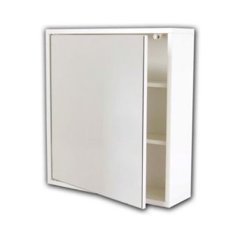 Metro Single Bathroom Cabinet - White Finish