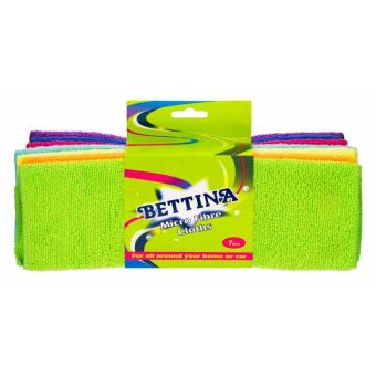 Bettina 7 Piece Microfibre Cloths