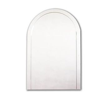 Tema Style Cut Design Arched Mirror - 55 X 40cm