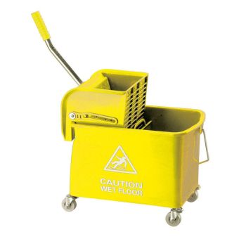 Mobile Mop Bucket With Wringer - 20L
