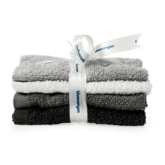 Monochrome Face Cloth - Pack of 4