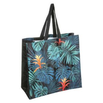 Multicoloured Leaf Shopping Bag