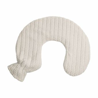 De Vielle Sherpa Covered Neck & Shoulder Warmer - Cream
