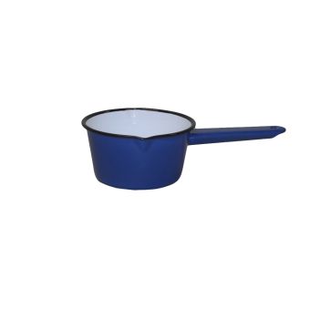 Falcon Enamel Blue Milk Pot - 14cm