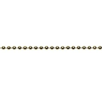 No 6 Ball Chain Brass (Price per metre)