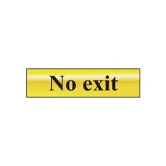 No Exit Sign