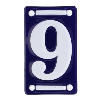 Enamel House Number - 8