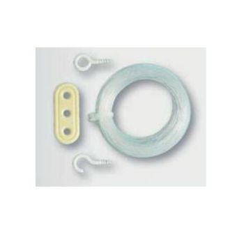 Nylon Line (10m x 1mm) with Hook and Eye