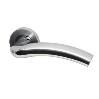 Intelligent Omega Round Rose Lever Handle