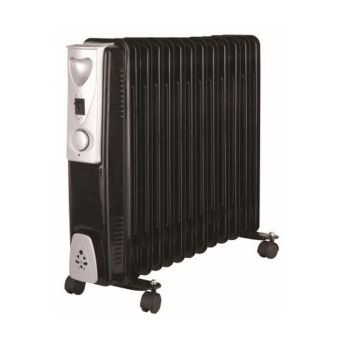 Kingavon 3Kw 13-Fin Black Oil Filled Radiator