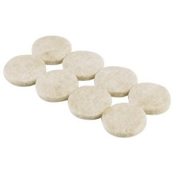 1" / 25mm Adhesive felt floor protection pads (Pack of 12)