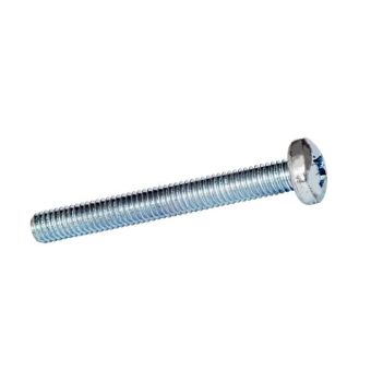 Value Packs Pozi Pan Head M6 X 40 Machine Screws & Nuts - Pack Of 6
