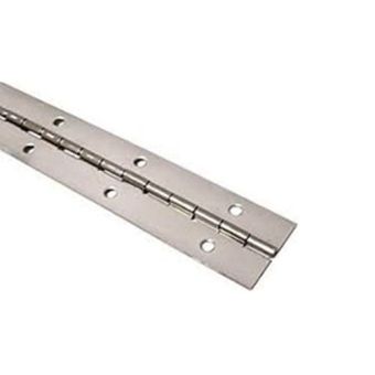Chrome Piano Hinge - 25 mm