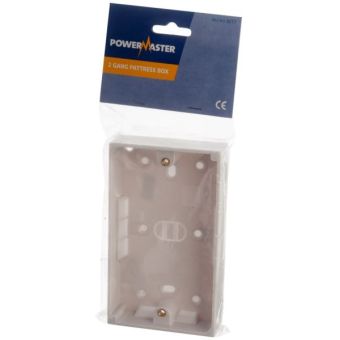 2g 25mm Pattress Back Box