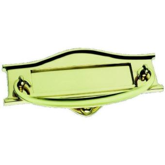 Polished Brass Postal Door Knocker