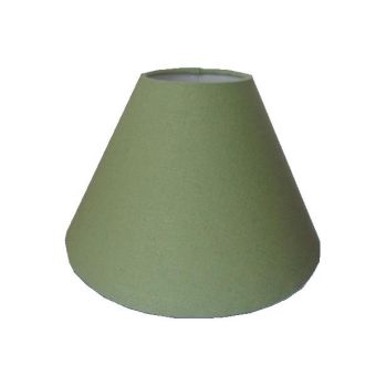 14" Green Coolie Lamp Shade