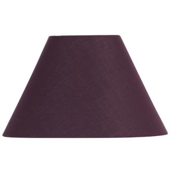 12" Plum Coolie Lamp Shade