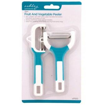 2 Piece Fruit & Vegetable Peeler - Ashley