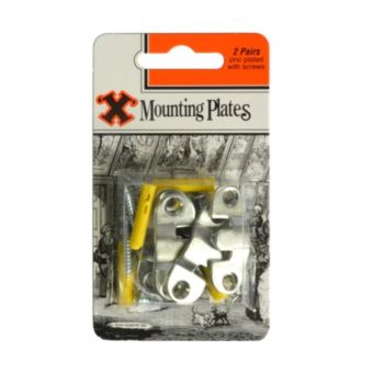 Picture Mounting Plates - pack of 4