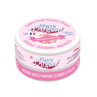 Pierre d'Argent Cleaner Paste & Sponge Pink Rose 300g