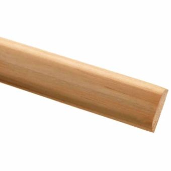 Masons Pine D Shape 16mm x 4mm x 1200mm