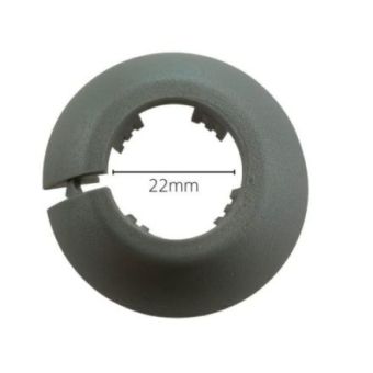 Pipe Collars Grey - 22mm