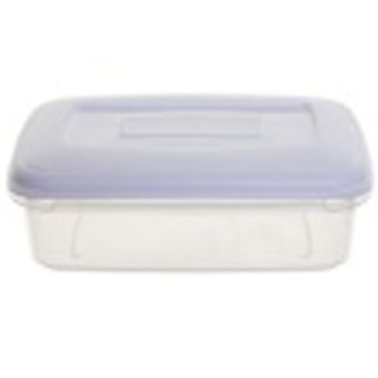Whitefurze Plastic Lunch Box - 0.8L