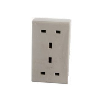 2 Gang Trailing Socket