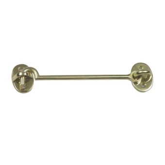 Polished Brass Cabin Hook 125mm