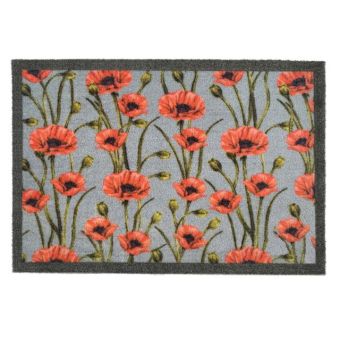 My Mat Nylon Poppies 50cm x 75cm