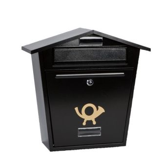 Arboria Black Postbox