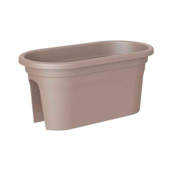 Venezia Balcony Trough Taupe - 60cm