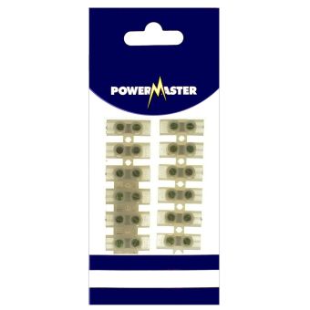 Powermaster 10 Amp Pvc Strip Connectors